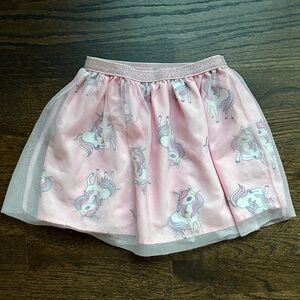 Pink Unicorn Tulle Skirt